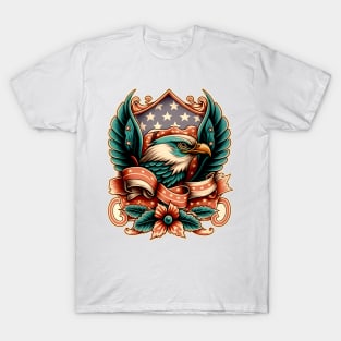 American Eagle Traditional Tattoo T-Shirt